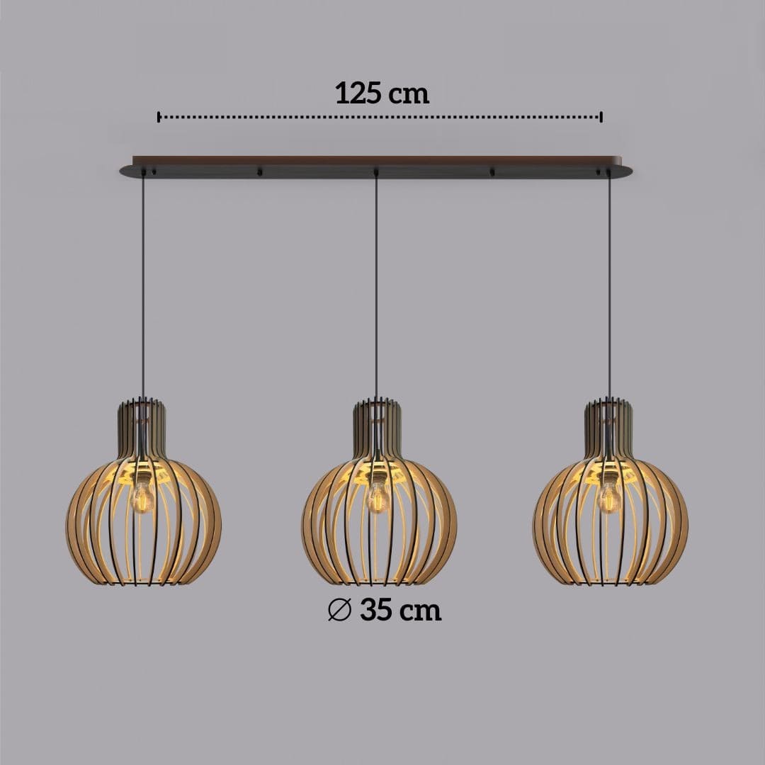 Suspension en bois scandinave | Woody