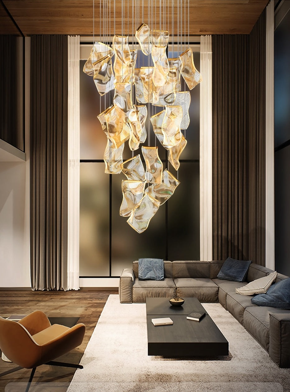 Lustre de luxe au design moderne - LED