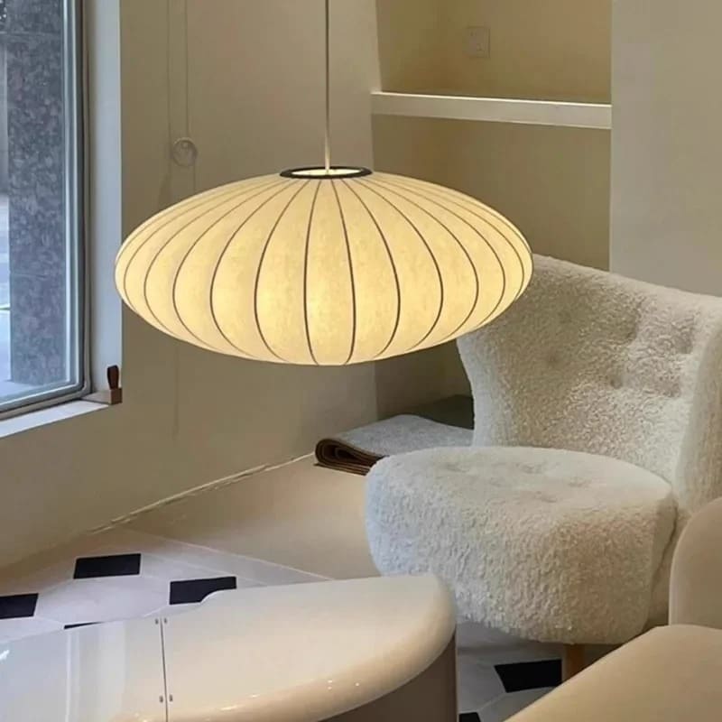 Suspension au design aérien | Style Japandi