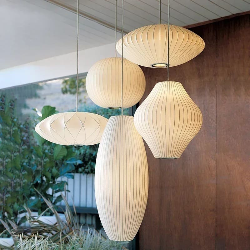 Suspension au design aérien | Style Japandi