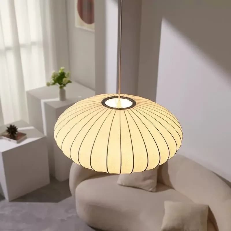 Suspension au design aérien | Style Japandi
