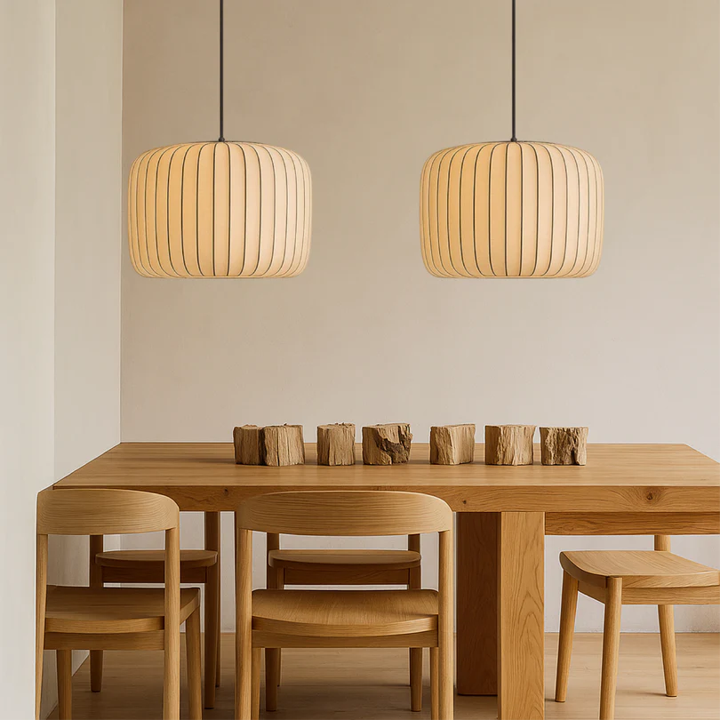 Suspension au design minimaliste | Style japandi