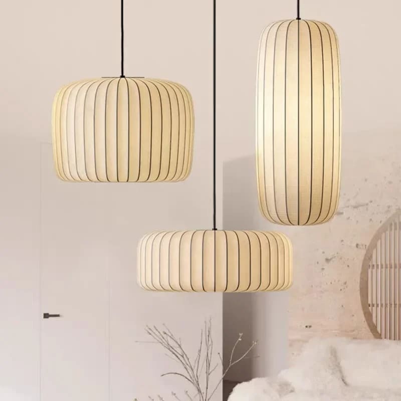 Suspension au design minimaliste | Style japandi