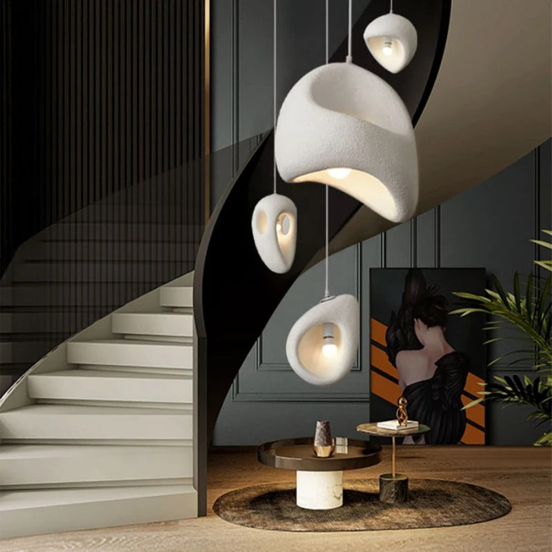 Suspension design et artistique | Style wabi sabi