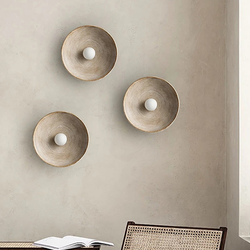 Applique murale élégante naturelle | Style wabi sabi