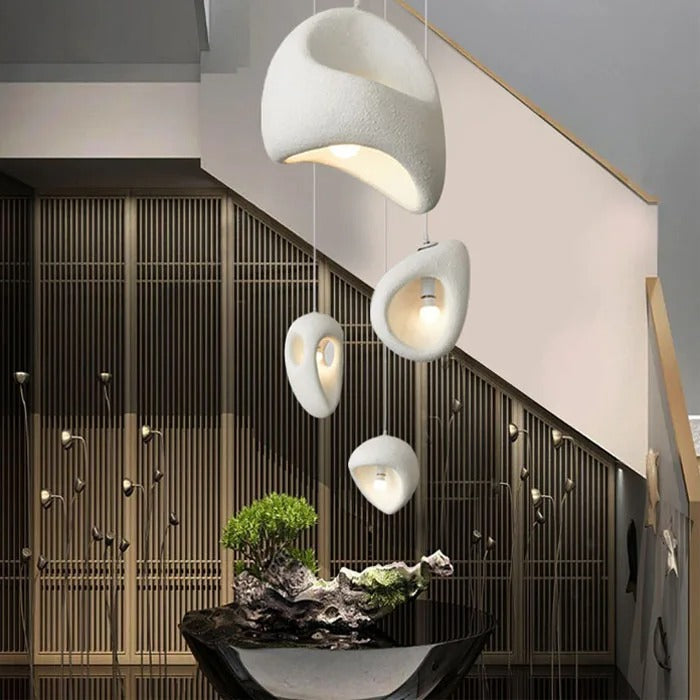 Suspension design et artistique | Style wabi sabi