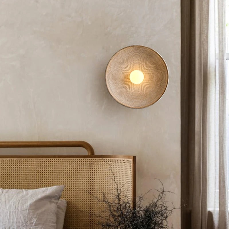 Applique murale élégante naturelle | Style wabi sabi