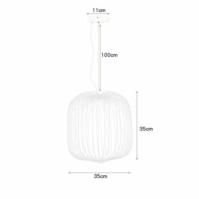 Suspension élégante et aérienne | Style contemporain