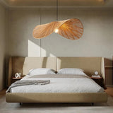 Suspension corde naturelle rotin | Style wabi sabi
