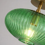 Plafonnier en verre | Vintage