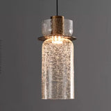 Suspension verre craquelé | Style moderne élégant