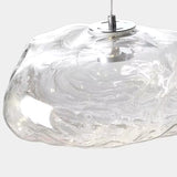 Suspension design verre soufflé | Style aérien contemporain