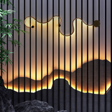 Applique murale / Plafonnier à LED design abstrait
