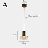 Suspension verre craquelé | Style moderne élégant