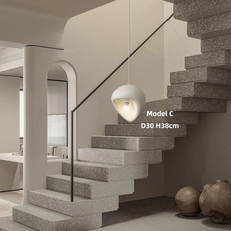 Suspension design et artistique | Style wabi sabi