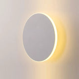 Applique murale ronde LED en aluminium