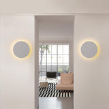 Applique murale ronde LED en aluminium