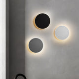 Applique murale ronde LED en aluminium