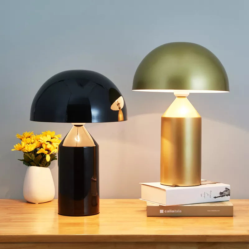 Lampe de chevet champignon moderne