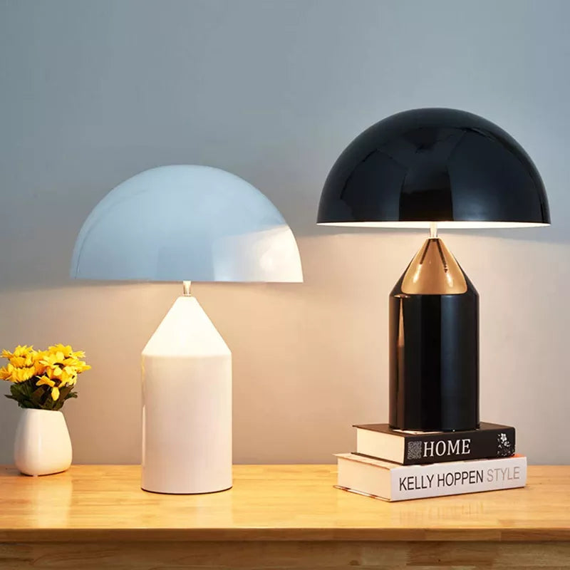 Lampe de chevet champignon moderne