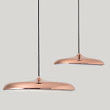 Suspension à LED au design nordique et circulaire en forme de disque