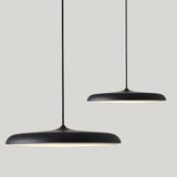 Suspension à LED au design nordique et circulaire en forme de disque