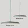 Suspension à LED au design nordique et circulaire en forme de disque