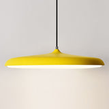 Suspension à LED au design nordique et circulaire en forme de disque