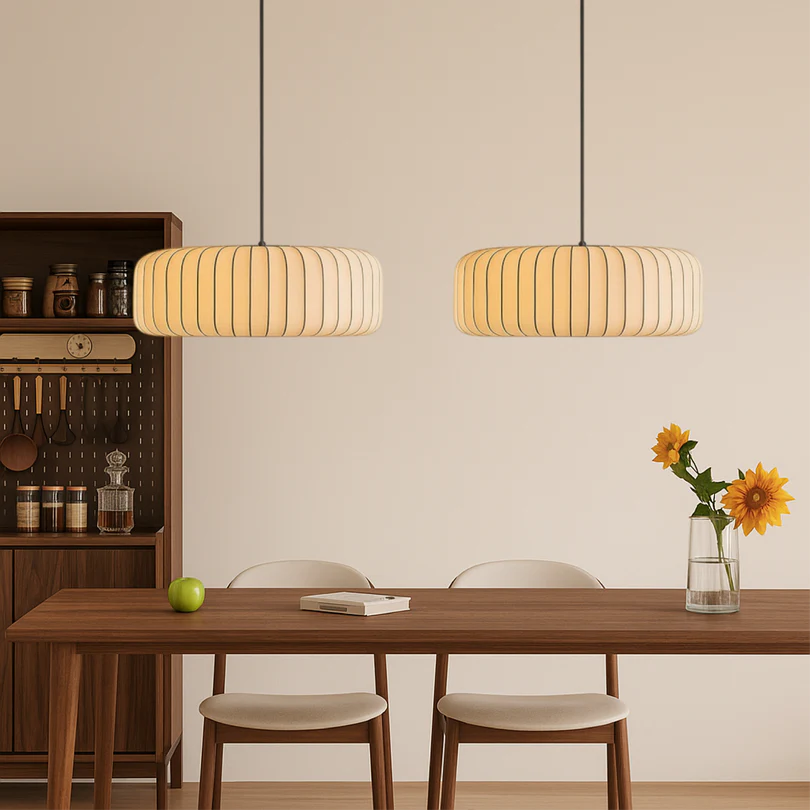 Suspension au design minimaliste | Style japandi