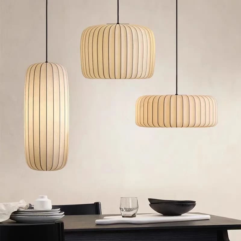 Suspension au design minimaliste | Style japandi