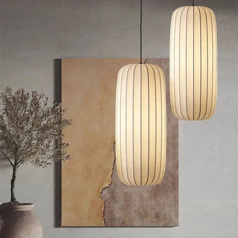 Suspension au design minimaliste | Style japandi
