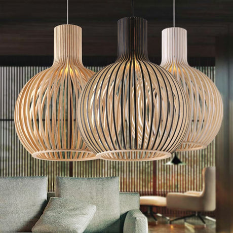 lustre bois