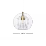 Suspension élégante en verre | Style contemporain