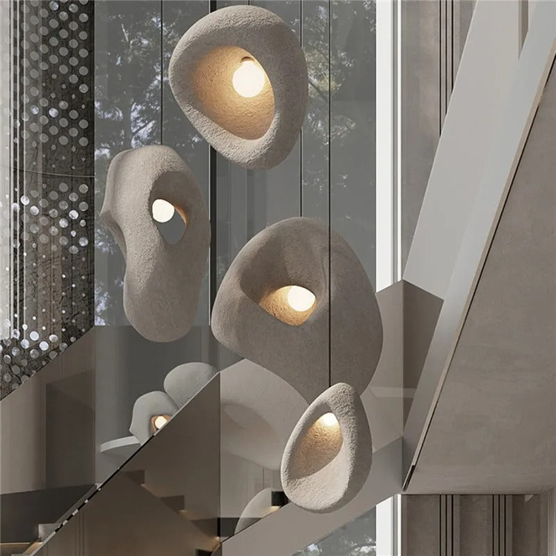 Suspension design et artistique | Style wabi sabi
