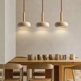 Suspension élégante pierre naturelle | Style wabi sabi
