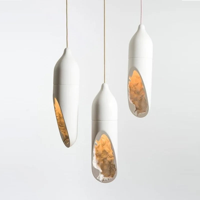 Suspension minimaliste | Style wabi sabi