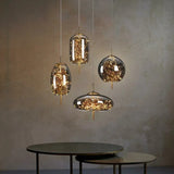 Suspension verre soufflé | Style contemporain féerique