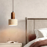 Suspension élégante pierre naturelle | Style wabi sabi
