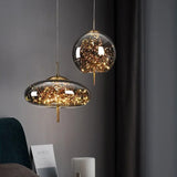 Suspension verre soufflé | Style contemporain féerique