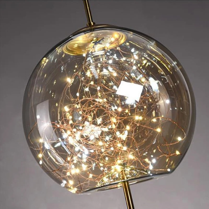 Suspension verre soufflé | Style contemporain féerique