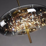 Suspension verre soufflé | Style contemporain féerique