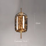 Suspension verre soufflé | Style contemporain féerique
