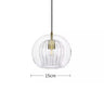Suspension élégante en verre | Style contemporain