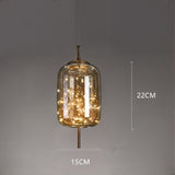 Suspension verre soufflé | Style contemporain féerique