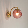 Applique murale verre teinté | Style vintage