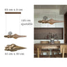 Lustre artistique | Bois véritable