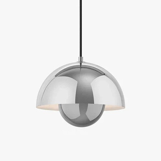 Suspension artistique au design coloré