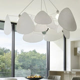 Lustre aérien en cannage rotin et style rétro