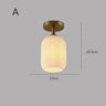 Plafonnier en verre | Vintage