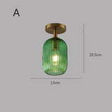 Plafonnier en verre | Vintage